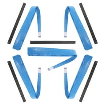 DRAFIDEEP 5Set Grip Enhancement Racket Grip Tape for Pickleball Paddle and Tennis Racket -Blue