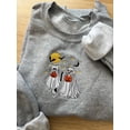 thumbnail image 3 of Dog Cat Ghost Embroidered Sweatshirt, 3 of 4
