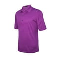 thumbnail image 1 of Monterey Club Men's Players Stripe Jersey Golf Polo Shirt #3622, 1 of 2