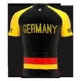 thumbnail image 2 of Germany Full Zipper Bike Short Sleeve Cycling Jersey  for Women - Size S, 2 of 4