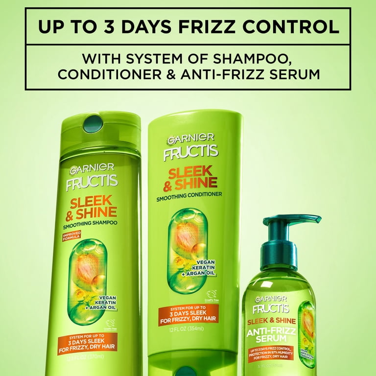 Garnier Fructis Sleek & Shine Anti-Frizz Serum, 5.1 oz photo 5