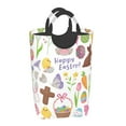 thumbnail image 2 of Kll Happy Easter1 Laundry Hamper,Large Canvas Fabric Lightweight Storage Basket Toy Organizer Dirty Clothes Collapsible Waterproof For College Dorms,Children Bedroom,Bathroom, 2 of 6