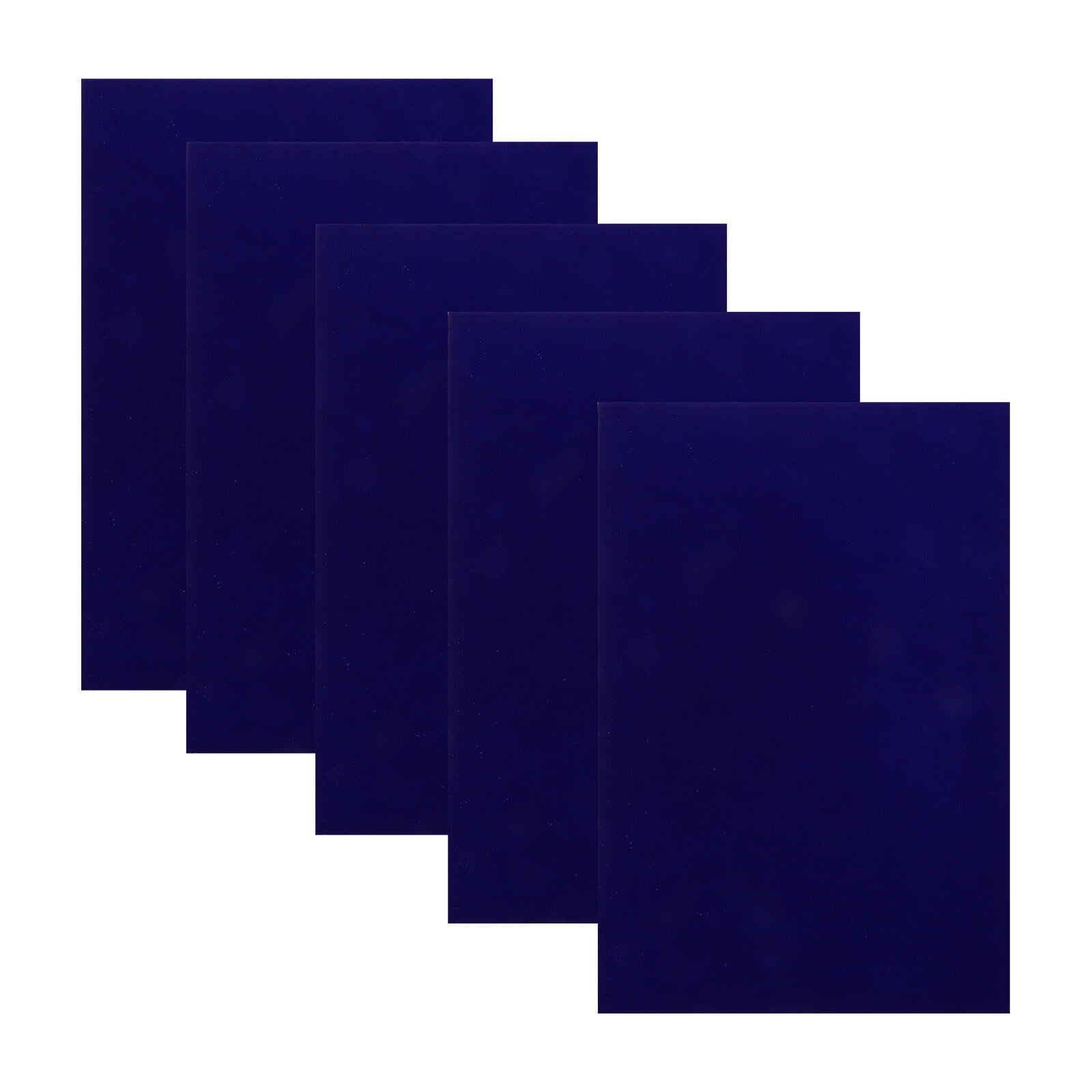 5 Sheets Self-adhesive Flocking Cloth Cabinet Liner Felt Furniture Patches Drawer Gift Box