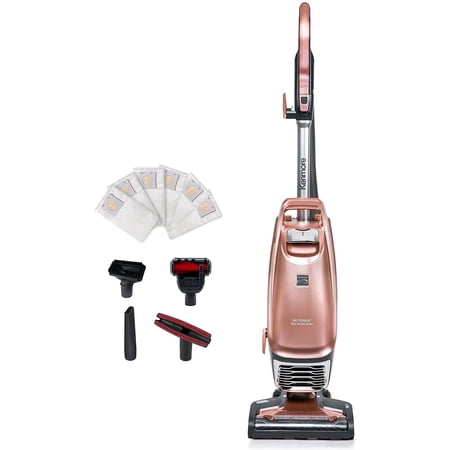 Kenmore BU4050 Intuition Bagged Upright Vacuum liftup Cleaner with Hair Eliminator brushroll pet Handi-Mate for Carpet Hard Floor Rose Gold