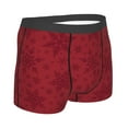 thumbnail image 3 of Naloa Christmas Red Snowflakes Print Mens Underwear - Boxers for Men, Classic Briefs for Men, 3 of 9
