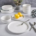 thumbnail image 3 of Gibson Home Vienna Dinnerware Set, Service for 4 (12pcs), White, 3 of 4