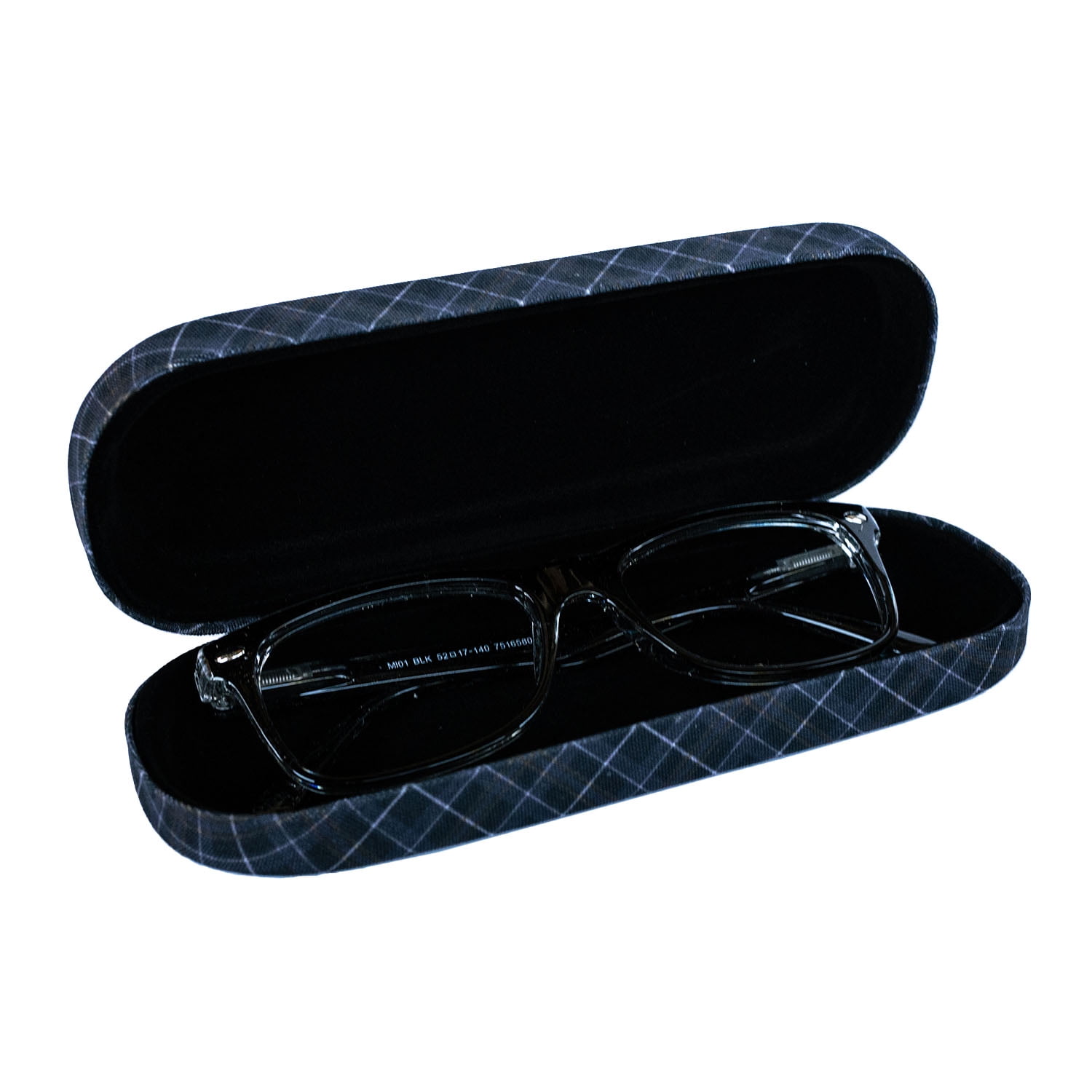 Nouveau Eyewear Inc Unisex Nou Jeffrey Plaid Eyeglass Case