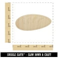 thumbnail image 2 of Loaf of Bread Doodle Wood Shape Unfinished Piece Cutout Craft DIY Projects - 4.70 Inch Size - 1/8 Inch Thick, 2 of 7