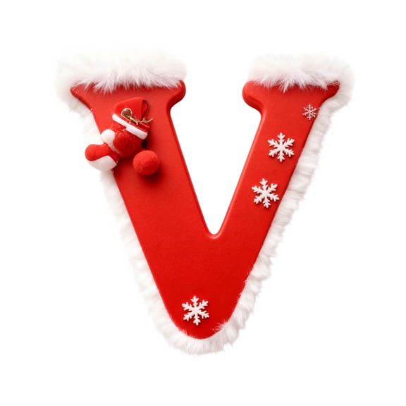 Darzheoy Personalized Christmas Tree Ornaments 26 Letters Alphabet Pendant for Xmas Tree Decor Home Party Custom Decorations