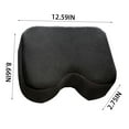 thumbnail image 4 of Rowing Machine Seat Cushion Pu Foam Polyurethane Seat Cushion Bedroom Memory Cotton High Rebound Mesh Cloth Breathable Seat Cushion - Cushion Cushion *1 - Cotton Polyester Seat Cushion, 4 of 5