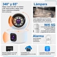 thumbnail image 4 of VAK Video Camara de seguridad Doble lente W10 wifi 5G IA luz nocturna, 4 of 6