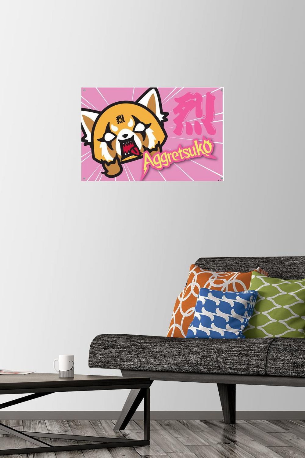 Aggretsuko - Horns Wall Poster, 14.725" x 22.375"
