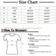 thumbnail image 2 of Womens Casual Shirts Fashion Pleated Ruffle Short Sleeved T-Shirts Round Neck Dressy Blouses Spring Summer Casual Loose Office Business Pullover Top, 2 of 6
