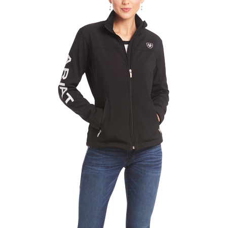 Ariat New Team Softshell Jacket for Ladies - Black - XXL