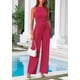 thumbnail image 4 of Conjunto Coordinado PRETTYGARDEN Top Corto y Pantalón Palazzo Talle XL, 4 of 8