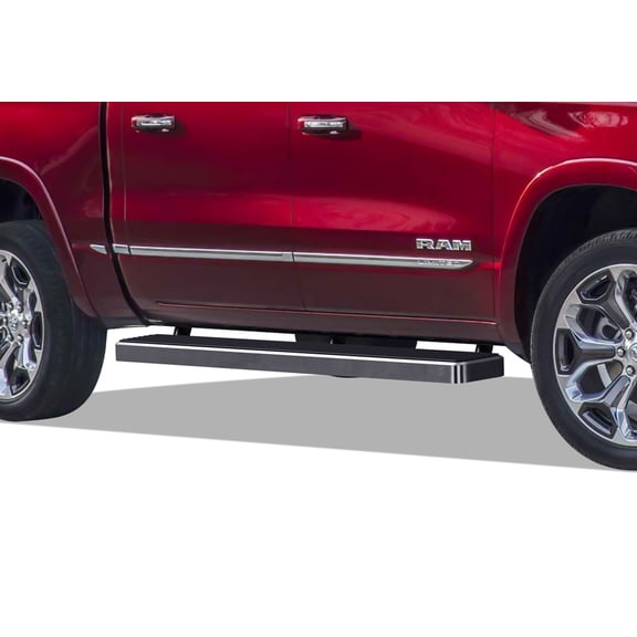 2019-2020 Ram 1500 Crew Cab (Excl. 2019 Ram 1500 Classic) Hairline Finish 6 Inch Door to Door Side Bar Side Step Running Board