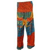 <mark>Mogul</mark> Women's Harem <mark>Pants</mark> Comfy Yoga Orange High Waist Casual <mark>Pants</mark>