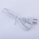 thumbnail image 5 of Cable de alimentación de CA de 5 pies de largo, color blanco, 2 clavijas, Plu, 5 of 5