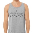 thumbnail image 2 of Skyline Bangkok Tank Top Unisex Medium Grey, 2 of 5