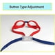 thumbnail image 3 of Gafas de natación para niños en rojo y azul, para niños y niñas de 4 a 12 años, antivaho e impermeables, fáciles de colocar., 3 of 5