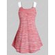 thumbnail image 2 of Más el tamaño del Bowknot Marled Tank Top Rosegal Camisetas sin mangas de talla grande, 2 of 5