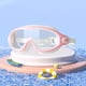 thumbnail image 5 of Gafas de natación Zulema cómodas para adultos rosa blanco, 5 of 8