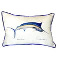 thumbnail image 1 of Betsy Drake Interiors Marlin Indoor/Outdoor Lumbar Pillow, 1 of 2