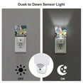 thumbnail image 3 of Masiiu Bluey Print LED Night Lights with Dusk to Dawn Sensor, Kids Nightlight for Bedroom,Baby Nursery,Hallway-US, 3 of 7