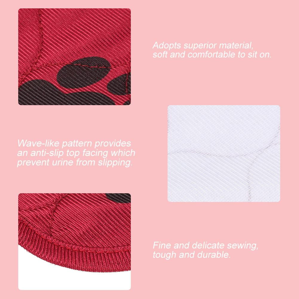 Tebru Dog Urine Mat, Reusable Waterproof Dog Pee Pad Bed Urine Mat for Pet Dogs Cats, Reusable