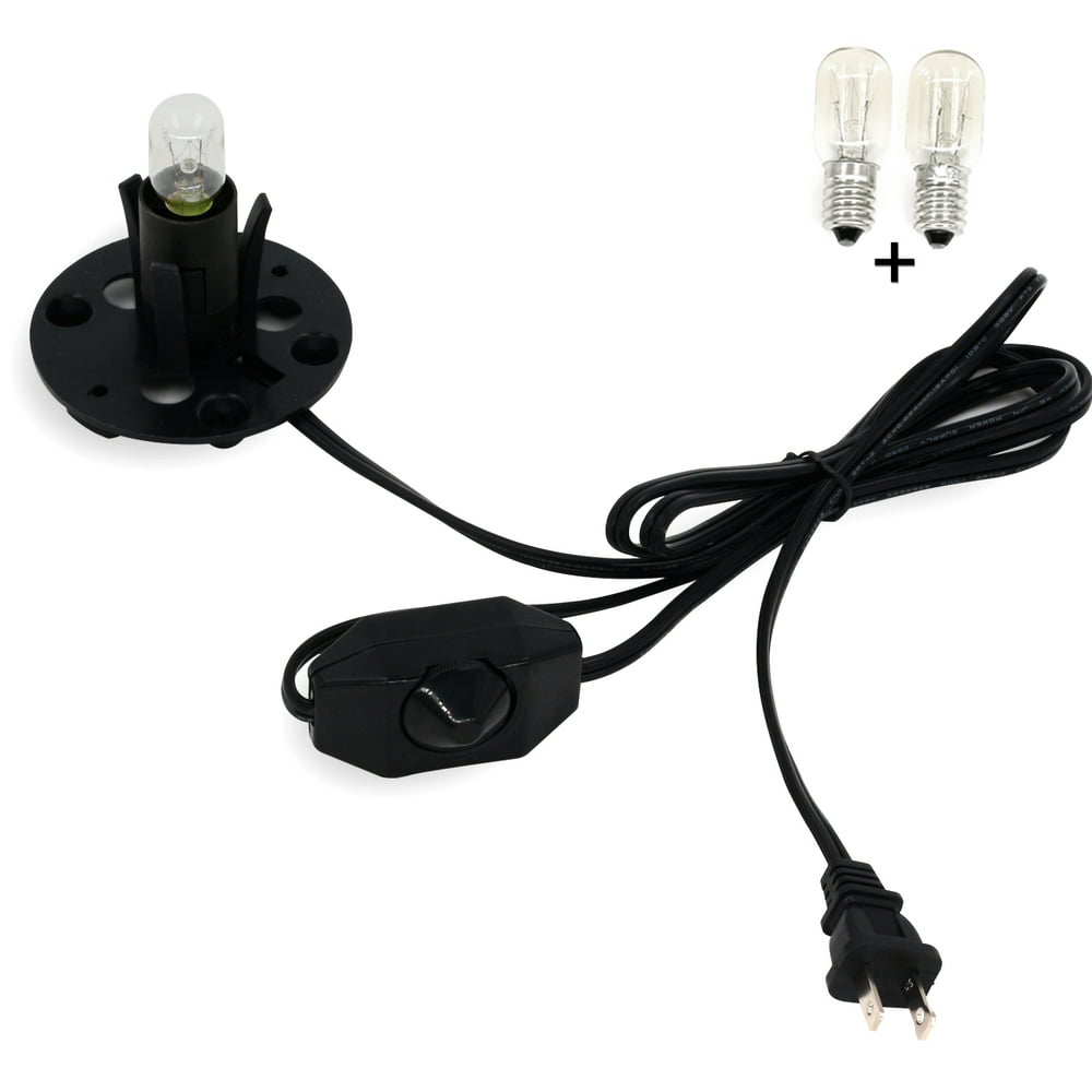 Betus UPGRADED Salt Lamp Cord with Dimmer Control and Base Assembly