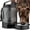 Black, variant on Portable Dog Travel Water Bottle, 77oz Large Travel Water Bowl for Dogs Camping Hiking Beach Hunting Essentials, Big Pet Bottles Bowl Water Dispenser for On The Go Park Car Walking Accessories