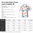 thumbnail image 6 of Haiem Bright Colorful Fireworks Printed Hawaiian Shirt for Men - Men’s Casual Beach Summer Shirts - Stretch Fabric with Modern Fit-X-Large, 6 of 7