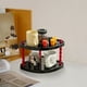 thumbnail image 4 of Organizador de estante de almacenamiento de crema de varios niveles, para tazas, perfumes, cosméticos, maquillaje, libros y decoración del hogar, solución de almacenamiento de estilo moderno para la s, 4 of 6