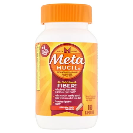 metamucil capsules psyllium supplement fiber multi health ct