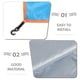 thumbnail image 5 of Toldo de repuesto para tienda de campaña de jardín al aire libre, cubierta parasol con protección UV, toldo plegable para camping, picnics, fiestas, 85 x 85 cm, 5 of 7