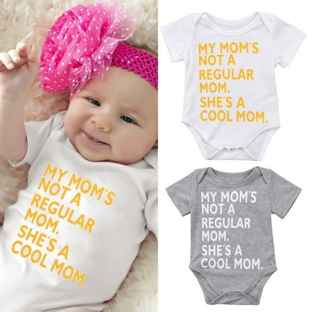 

USA Kids Newborn Infant Baby Girl Boy Rompers Bodysuit Playsuit Jumpsuit Outfits