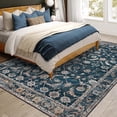 thumbnail image 2 of Dalyn Jericho Area Rug JC4-Navy JC4NA3X5 Navy, 3' x 5', 2 of 5