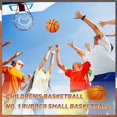thumbnail image 4 of Children's Basketball Rubber Basketball Kindergarten Small Basketball Game Ball Mini Basketball, 4 of 5