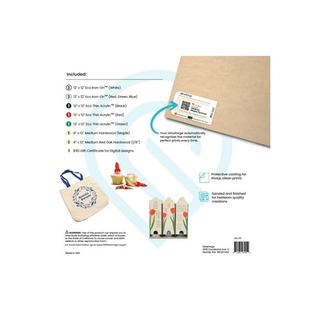 Glowforge - Proofgrade Essentials Bundle