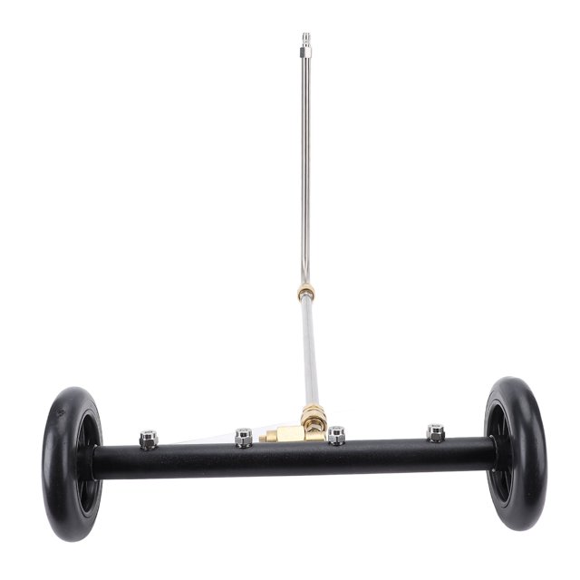 Under Car Wash Water Broom Attachment, Efficient Dual Function Pressure Washer Under Car Cleaner Flexible 6 Inch for Trucks SUVs