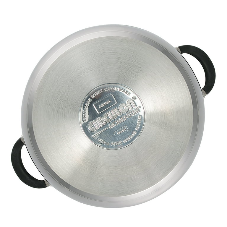 Circulon Momentum Stainless Steel Nonstick 4-Quart Covered