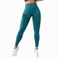 thumbnail image 5 of UngA Anti Cellulite Leggings for Women Seamless Butt Lifting Tummy Control Leggings for Women High Waist Yoga Pants Compression Contour Tights Workout Women’s Leggings Green,S, 5 of 8