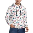 thumbnail image 2 of Lsque Sea Turtle Pattern Casual Men's Hoodie,Hooded Sweatshirt with Kangaroo Pocket,Pullover Hoodie-4X-Large, 2 of 7