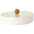 thumbnail image 2 of DOLITY Boîte à Bonbons Accessoire Multifonctionnelle à 4 Compartiments avec Boîte de Rangement à Couvercle Transparent pour une Seule Couche Blanche, 2 of 9