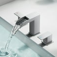thumbnail image 3 of WB-03032BND Widespread 2-handle Bathroom Faucet with Drain Assembly, 3 of 11