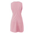thumbnail image 3 of QHFBli Work Dresses for Women 2025 Spring Business Formal Short Dress Sleeveless Button Down Elegant Office Outfits, 3 of 4