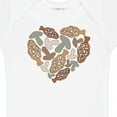 thumbnail image 4 of Inktastic Mushrooms and Morels in a Heart Shape Boys or Girls Baby Bodysuit, 4 of 5