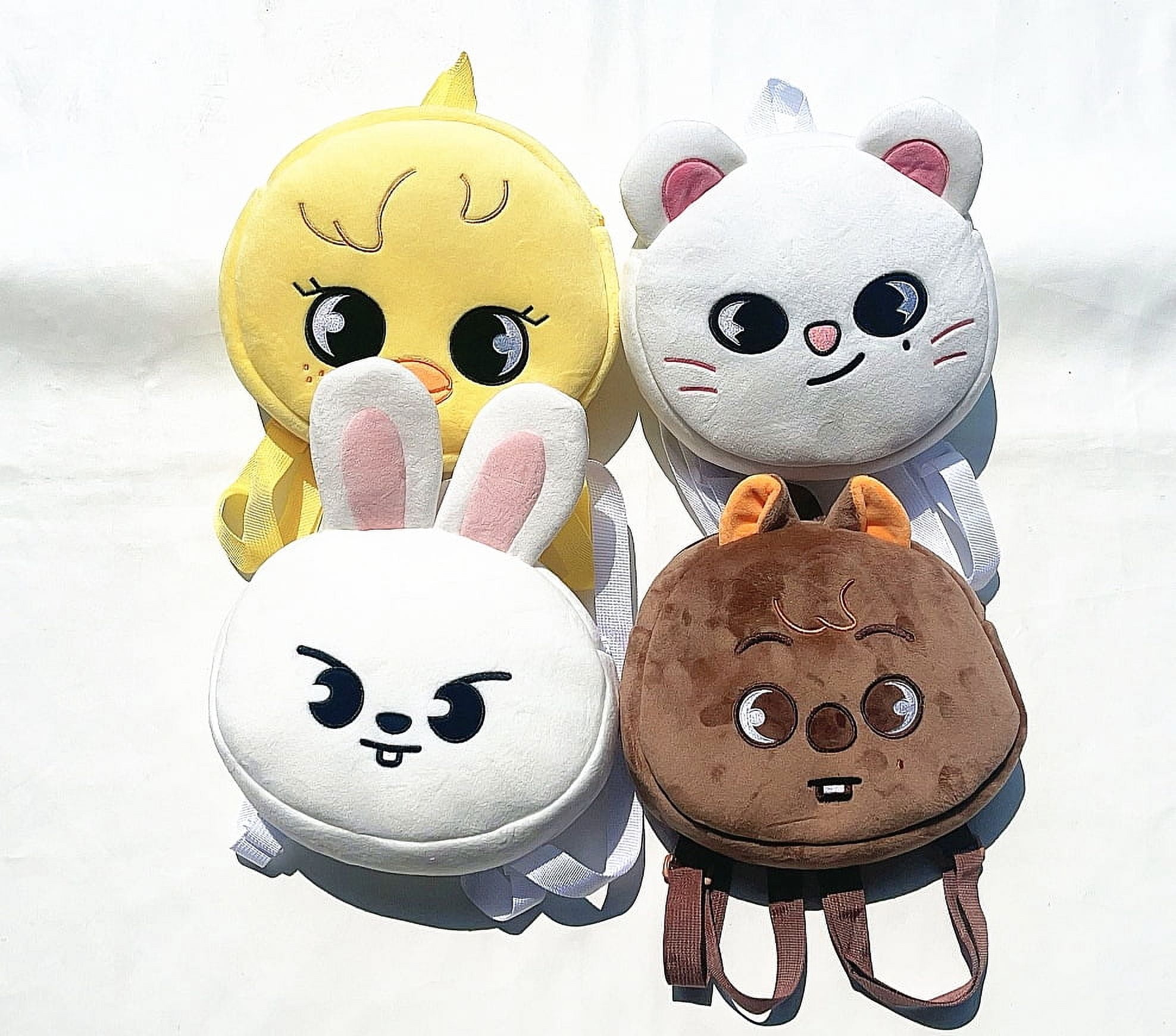 Kpop STAY Felix Bangchan Han Hyunjin Mini Backpack SKZ Plush