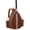 Brown, variant on Omlopp Tennis Bag, Quilted Tennis Sling Crossbody Backpack, Water Resistant Tennis Racket Bags for Women Men, Suitable for Pickleball Tennis Badminton