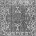 thumbnail image 1 of Ahgly Company Indoor Square Oriental Gray Industrial Area Rugs, 4' Square, 1 of 4